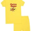 Curious George Baby Girls' 2-Piece Pajama Set, BANANA GEORGE, 12-18M